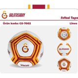 Mercora Tech GS-7002 Galatasaray Futbol Topu Lines-Cnt - Çok Renkli