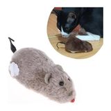Mercora Tech Kurmalı Kedi Eğitim Oyuncağı Tüylü Peluş Fare Yakalama Interaktif Sevimli Eğlenceli Oyuncak - Çok Renkli