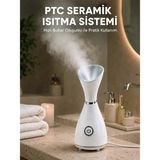 Mercora Tech Nano Iyonik Cilt Bakım Buhar Makinesi Ptc Isıtma Sistemli