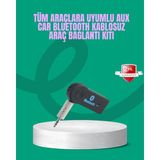 Mercora Tech Taşınabilir Bluetooth Aux Araç Müzik ve Konuşma Kiti