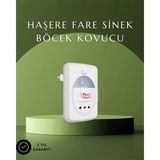 Mercora Tech Ultrasonik Ses Dalgalarıyla Kimyasalsız Fare ve Böcek Kovucu Cihaz