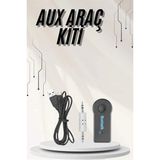 Mercora Tech Yeni Nesil Bluetooth Aux Araç Kiti Siyah Tv Tablet Telefon Araç Araba