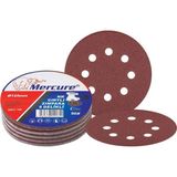 Mercure 125 mm 100 Kum Delikli Cırt Zımpara