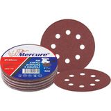 Mercure 125 mm 400 Kum Delikli Cırt Zımpara