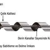 Mercure 5504 10x600 mm Sds Plus Ağaç Matkap Ucu