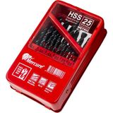 Mercure HSSST25 Metal Kutulu Hss Matkap Ucu Seti 1-13 mm (25 Parça)