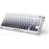 Mercury K1 Rgb Kablosuz Mekanik Gaming Klavye, Alüminyum Çerçeveli, Ingilizce Q, Beyaz