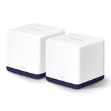 Mercusys Halo H50G(2-pack), AC1900Mbps, Dual-Band, Gigabit Portları, 100'e Kadar Cihaz Bağlanabilir, 350 m²'ye Kadar Kapsama, Akıllı Bağlantı, Mobil Uygulama ile Kolay Kurulum, Wi-Fi 5 Mesh Sistemi
