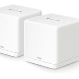 Mercusys Halo H60X (2-Pack) Wi-Fi 6 Mesh Ax1500 Mbps Dual-Band Gigabit Portlar 100 Cihaz 350 m² Akıllı Bağlantı Mobil Uygulama ile Kurulum