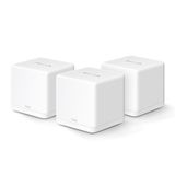 Mercusys Halo H60X(3-pack), AX1500Mbps, Dual-Band, Gigabit Portları, 100'e Kadar Cihaz Bağlanabilir, 550 m²'ye Kadar Kapsama, Akıllı Bağlantı, Mobil Uygulama ile Kolay Kurulum, Wi-Fi 6 Mesh Sistemi