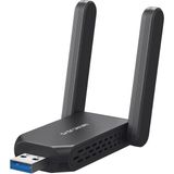 Mercusys MA72XH | USB Wi-Fi Adaptör | AX1800 Mbps Hız | Çift Bant | Yüksek Çekim Güçlü Antenler | USB 3.0 | Wpa3 | Mu-Mımo | Windows 10/11 Uyumlu