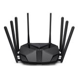 Mercusys MR90X, AX6000 Mbps, Gigabit Portları, Fiber Destekli, 2.5G Gigabit Bağlantı Noktası, 160 MHz Kanalı, 1.6GHZ İşlemci, VPN Destekli, 256'ya Kadar Cihaz Bağlanabilir, 8-Stream Wi-Fi 6 Router