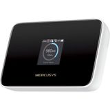 Mercusys MT115 | 4g Lte Mobil Wi-Fi 6 Taşınabilir Modem | 150 Mbps 4g Hızı | 2400 Mah Pil ile 10 Saat Kullanım | Bilgi Ekranlı | 10 Cihaz Desteği | Sım Girişli Cep Wi-Fi | Mercusys App Kontrol - Beyaz