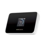 Mercusys MT115 | 4G LTE Mobil Wi-Fi 6 Taşınabilir Modem | 150 Mbps 4G Hızı | 2400 mAh Pil ile 10 Saat Kullanım | Bilgi Ekranlı | 10 Cihaz Desteği | SIM Girişli Cep Wi-Fi | Mercusys App Kontrol