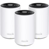 Mercusys Tp-Link Deco XE75 3lü Wi-Fi 6 AXE5400 Tüm Evi Kapsayan Mesh Wifi Sistemi - Renkli