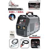Merde Kaynak Mma 210A Profesyonel Inverter Kaynak Makinesi 210 Amper 220V