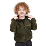 Merdia Kids Erkek Çocuk Polar Dik Yaka Fermuarlı Sweatshirt Hırka Ceket