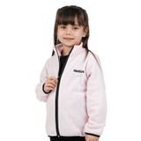 Merdia Kids Kız Çocuk Polar Dik Yaka Fermuarlı Sweatshirt Hırka Ceket