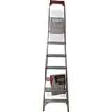 Merdiven Galvaniz Kaplama Profil Merdiven 6 + 1 Basamaklı (Basamak Yükseklik : 155 Cm)