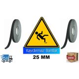 Merdiven Kaydırmaz Bant 25 Mm - Zemin Kaydırmaz Bant
