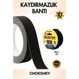 Merdiven Kaydırmaz Bant 25MMX5MT 10 Adet