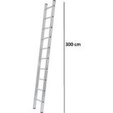 Merdiven Ptt Aliminyum 3+3M (6 Metre)