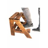 Merdiven Tabure Ahşap Basamak Yükseltici Mutfak Taburesi