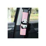 merdümek Sweet Panda emniyet kemeri kılıfı - araç emniyet kemeri omuz koruyucu- emniyet kemeri aksesuarı 1 adet pembe