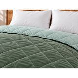 Meressa Home Çift Kişilik Welsoft Yorgan Peluş Yumuşak Çeyizlik (195X215CM Ölçülerinde) - 195 x 215 cm - Haki - Su Yeşili