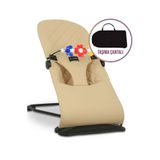 merfbaby Cotton Oyuncaklı Ana Kucağı - Bej - TAŞIMA ÇANTALI