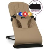 Merfbaby Oyuncaklı Ana Kucağı - Kahve - Yıkanabilir Kumaş Özellikli 0-13 kg Kapasite TAŞIMA ÇANTALI