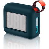 Merfi Store Jbl Go 4 Uyumlu Koruyucu Silikon Kılıf - Darbe Emici, Yıkanabilir, Toz Geçirmez Hoparlör Kılıfı (Mavi)