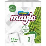 Merfi Store Süper Maylo Bambu Katkılı Kağıt Havlu 16'lı