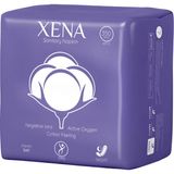 Merfi Store Xena Hijyenik Ped 6'lı – Night 350MM Gece Koruma, Japon Sap Teknolojili, Negatif Iyon ve Aktif Oksijen Destekli, Kanatlı Pamuksu Yüzeyli Gece Pedi