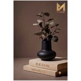 Mergen Art Dekoratif Pampas ve Balon Vazosu - Estetik Pinterest Ev Dekoru, Çok Amaçlı Düzenleyici Organizer Vazo
