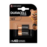 Mergen Duracell 123A 3 Volt Lityum Pil 2 Adet(Clz)
