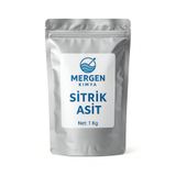Mergen Kimya Sitrik Asit Limon Tuzu – Doğal ve Katkısız – Ev Temizliği, Turşu ve Gıda Kullanımına Uygun – 1 Kg