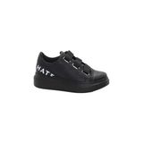 Mergenshoes 0328 Siyah Dikişli Günlük Kadın Spor Ayakkabı - Siyah