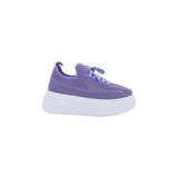 Mergenshoes Cmf Mor Günlük Triko Kalın Taban Kadın Spor Ayakkabı