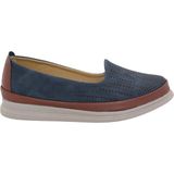 MergenShoes Esa 031 Lacivert Rahat Taban Kadın Günlük Ayakkabı