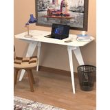 Merhaba Mobilya Çalışma Masası V Ayak - 120 x 60 cm - Beyaz