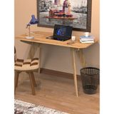 Merhaba Mobilya Çalışma Masası V Ayak - 120 x 60 cm - Meşe