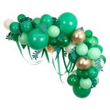 Meri Meri 44 Balon Yapraklı Yeşil Balon Kiti