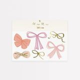 Meri Meri - Bow Tattoos - Kurdele Geçici Dövmeler (x2)