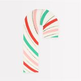 Meri Meri - Stripy Candy Cane Napkins - Çizgili Şeker Kamışı Peçeteler (16'lı)