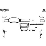meriç cockpit design Meriç® Volkswagen Jetta Ön Torpido Kaplama Maun 13 Parça 2013-› - Karbon