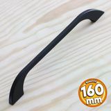 Meric Kulp Mobilya Mutfak Dolabi Cekmece Dolap Kulplari Kapak Kulpu Kulbu Siyah Renk 160 Mm Metal