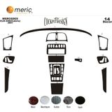 Meriç® Mercedes Clk Cabrio Ön Torpido Kaplama 14 Parça 1999-2003 (537461975) renk-maun