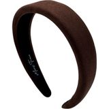 Meriç Tanın Brown Velvet Headband Kızıl Kahve Kadın Taç - Standart