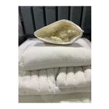 MerinKuz Tekstil Saf Merinos Kuzu Yünü Yastık 50x70 1250 GR